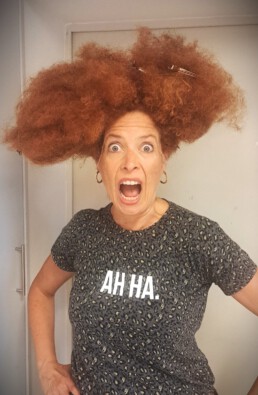 Perückenanprobe © privat